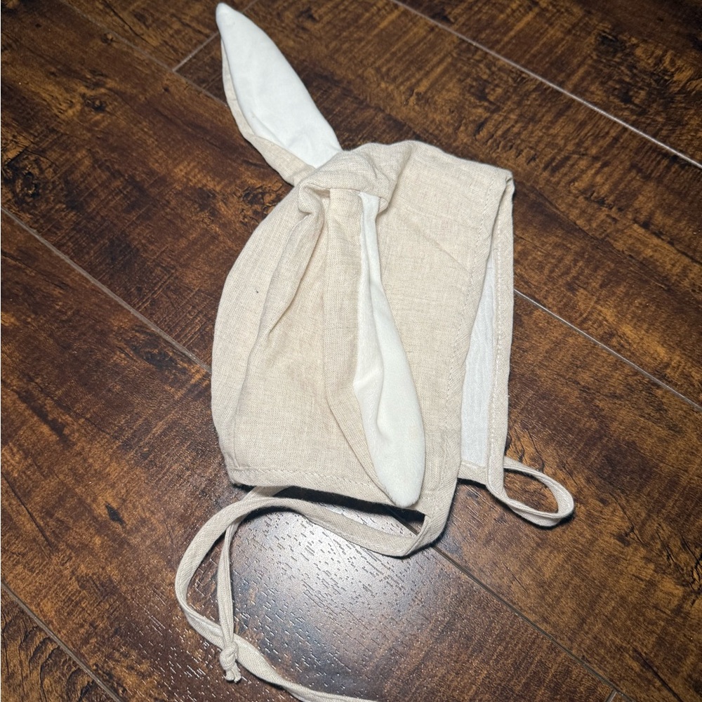 Adorable Tan Bunny Ear Kids Hat